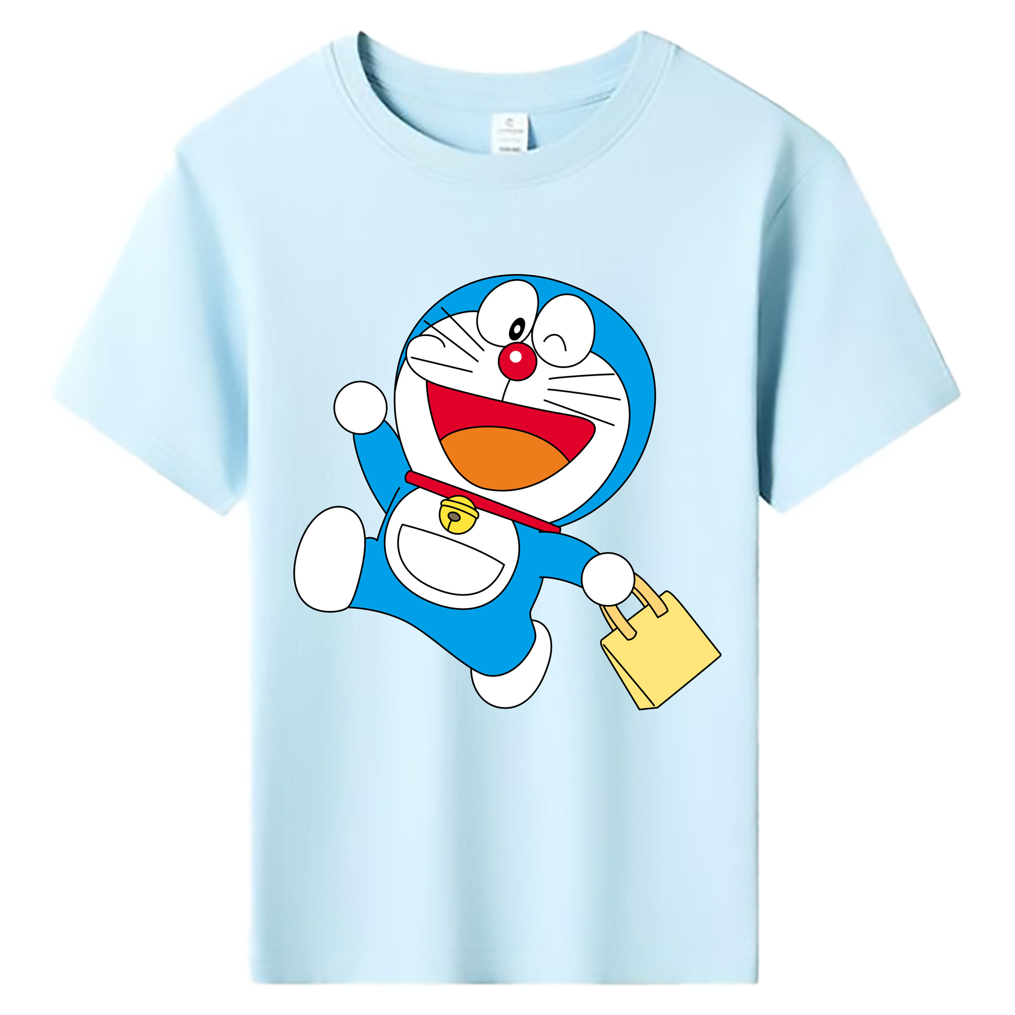 （画像用） ドラえもん Doraemon 綿100％キッズTシャツ（フロントプリント）